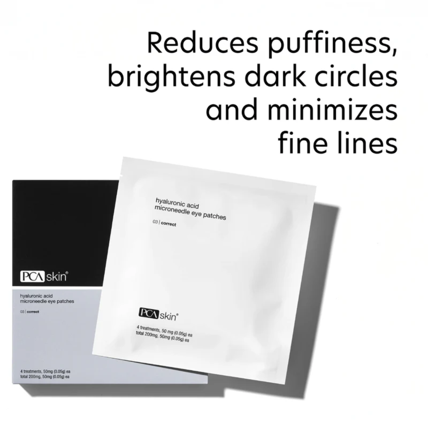 Hyaluronic Acid Microneedle Eye Patches
