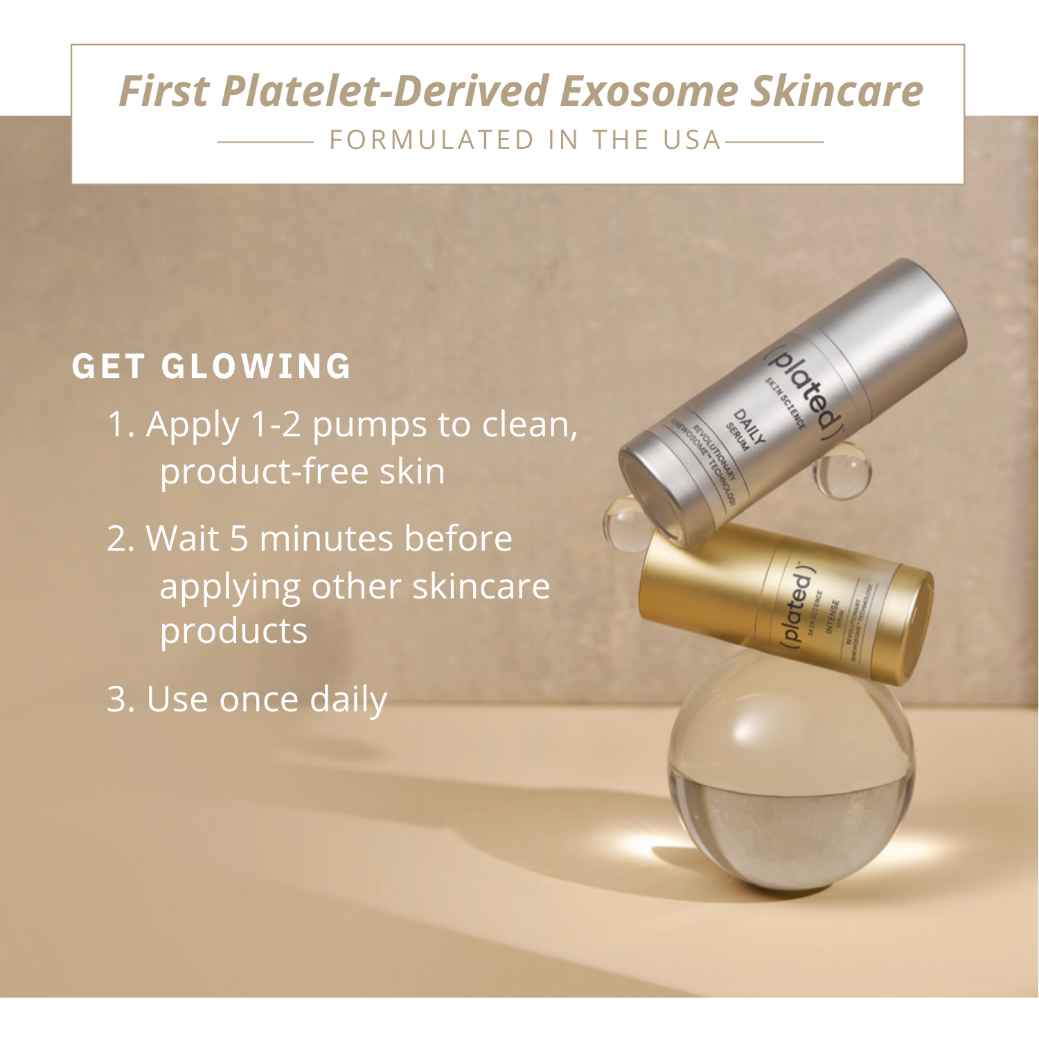 (plated) Intense Serum