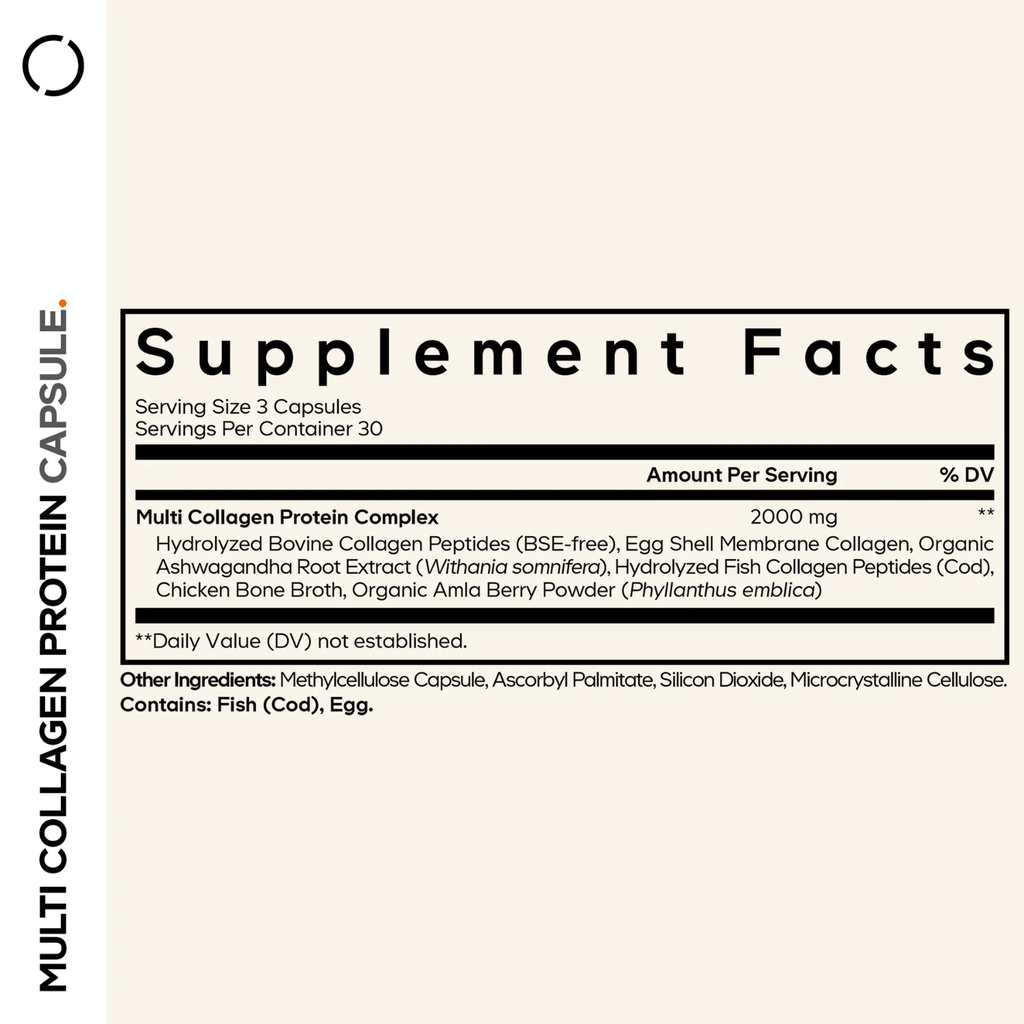 Codeage Multi Collagen Protein Capsules