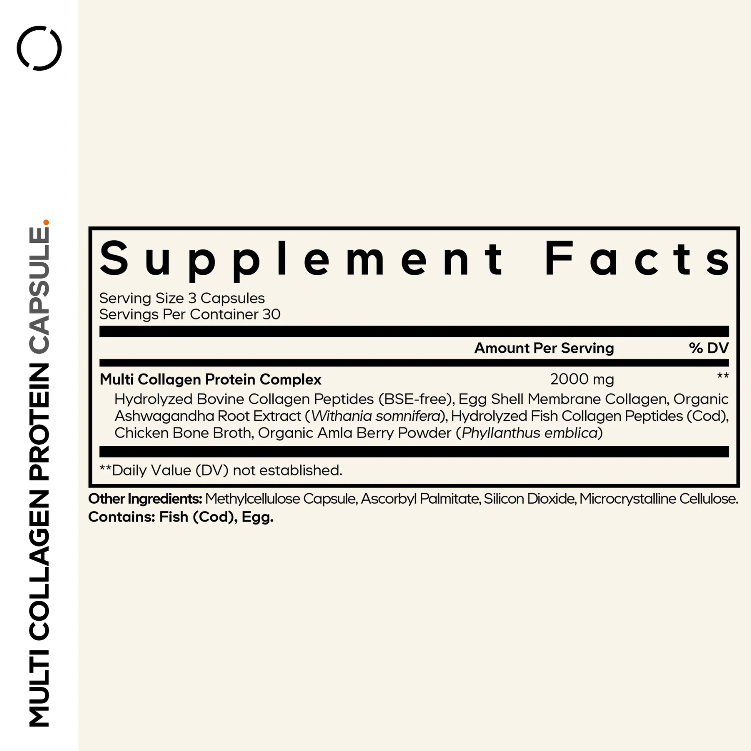 Codeage Multi Collagen Protein Capsules