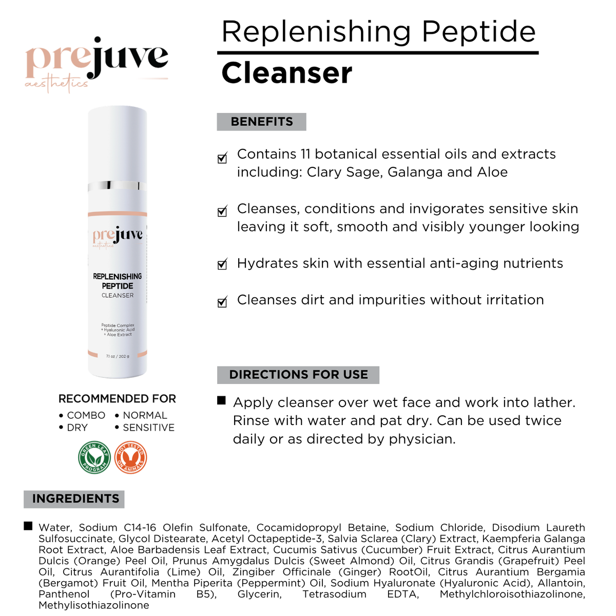Replenishing Peptide Cleanser